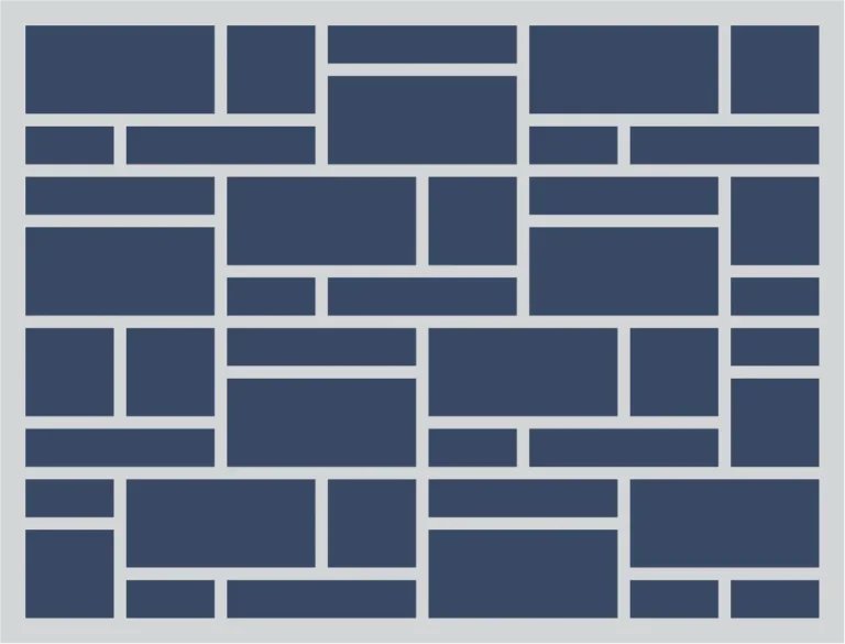 Patterned Ashlar Bond