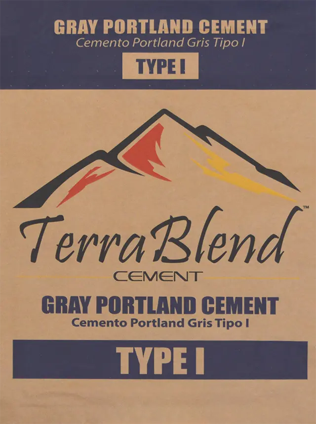 Type 1 Gray Portland Cement Terra Blend