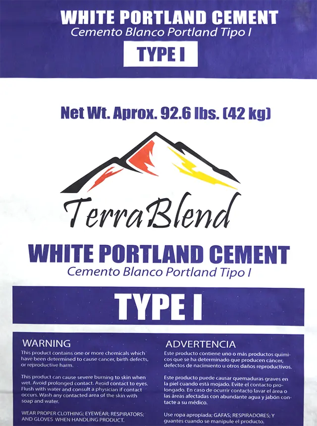 Type I White Portland Cement