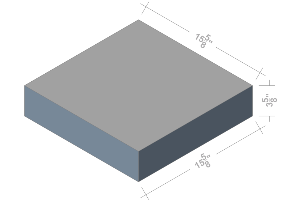 16 X 4 X 16 SOLID