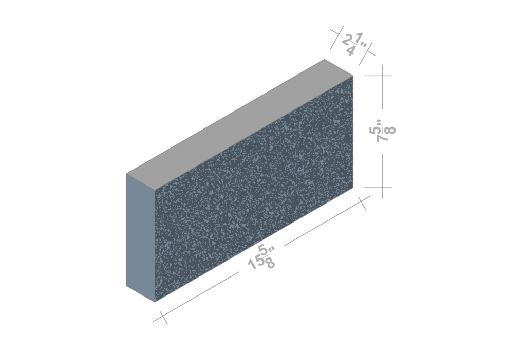 2.25 X 8 X 16 SOLID 1F
