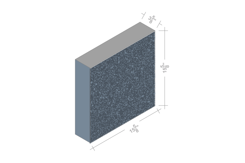 4 X 16 X 16 SOLID 1F