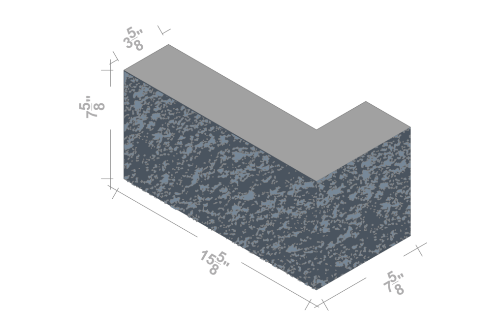 4 X 8 X 16 L CORNER