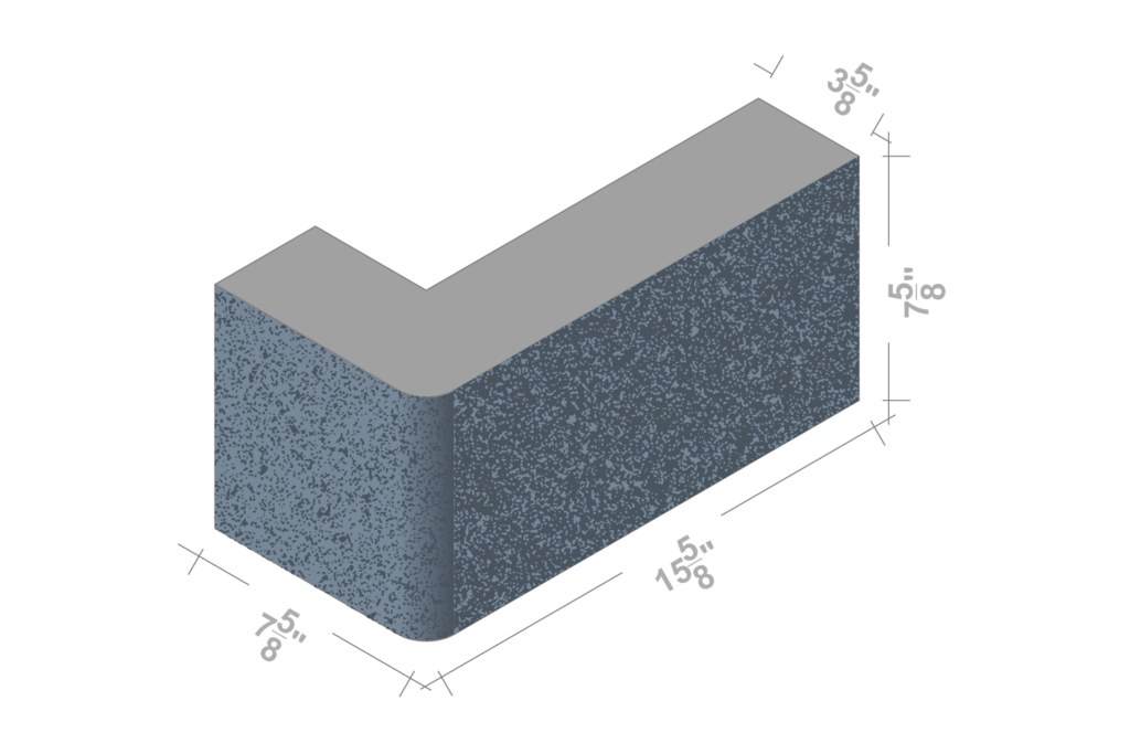 4 X 8 X 16 L CORNER SBN 1F 1E