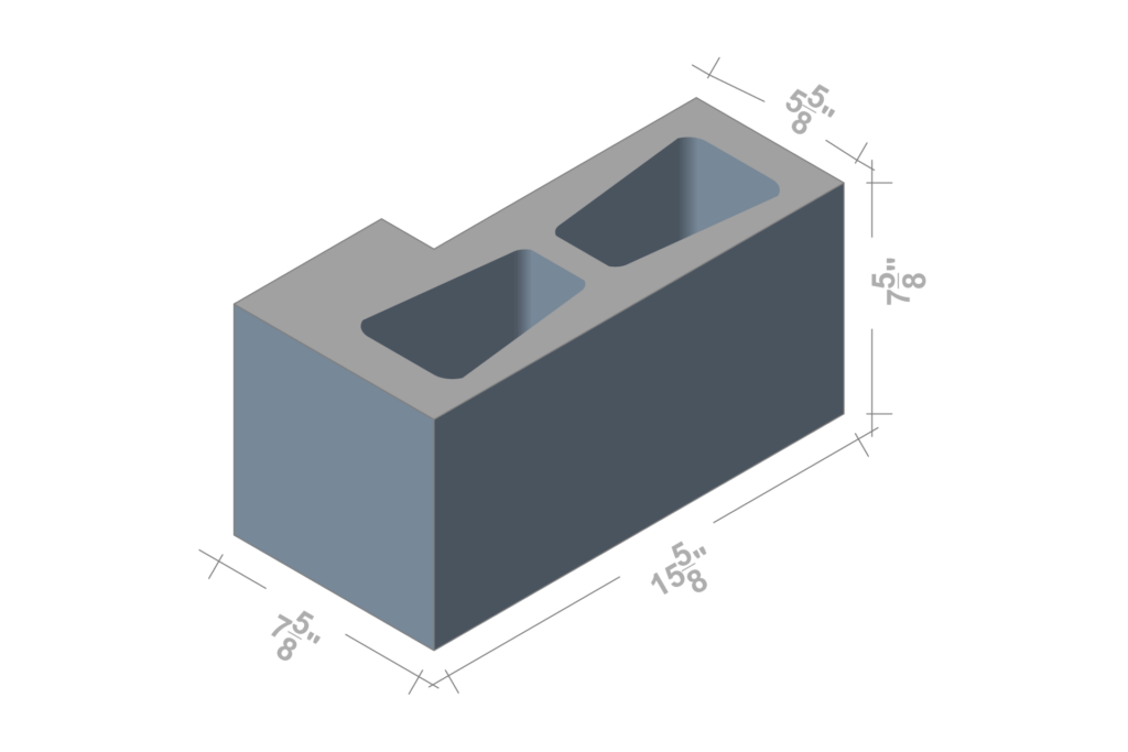 6 X 8 X 16 L CORNER