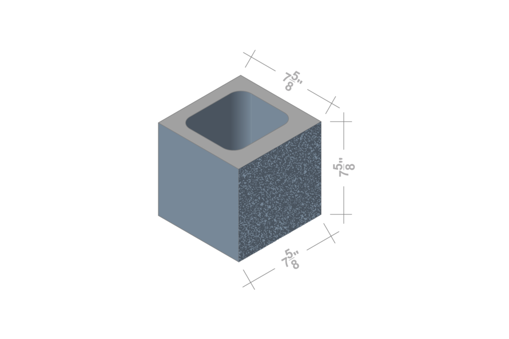 8 X 8 X 8 HALF 1F